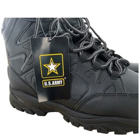U.S. Army Work Frame Tactical Ankle Combat Boots Men's Size 11M Lace Up Shoes - Picture 8 of 10
